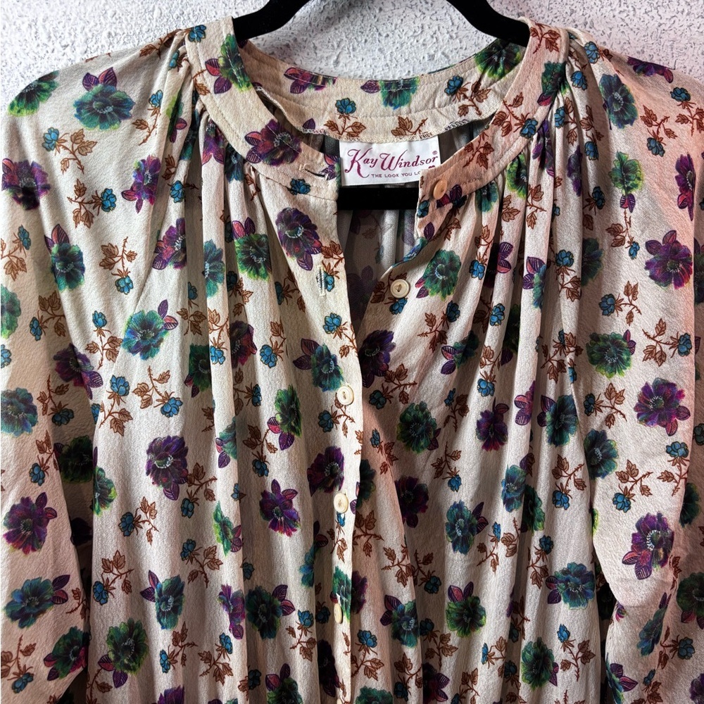 Windsor Multicolor Floral Maxi Dress - Picture 4 of 8